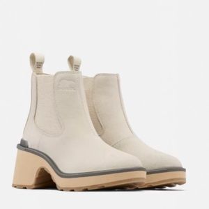 WOMEN'S HI-LINE™ HEEL CHELSEA BOOT - Chalk color